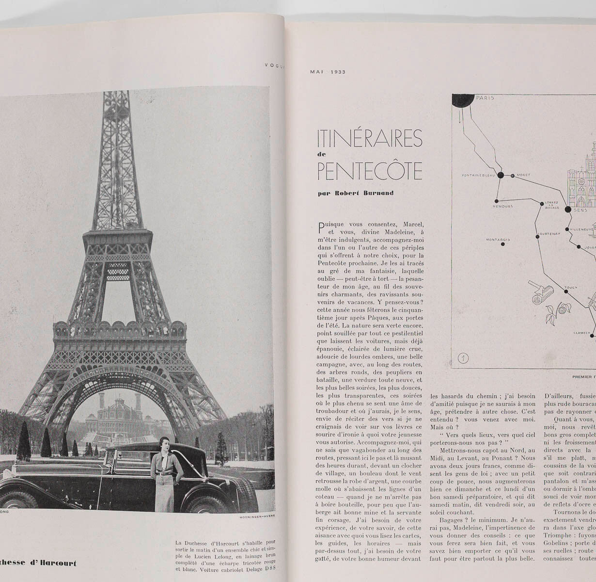 PIERRE MOURGUE Zeilinger MENSWEAR Paul Valentin PARIS VOGUE May 1933 French