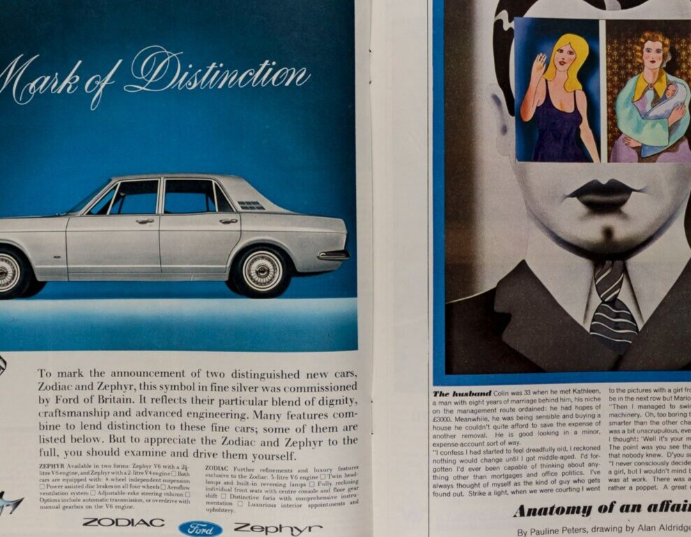EVE ARNOLD cover & photo's ALAN ALDRIDGE Peter Laurie THE SUNDAY TIMES MAGAZINE