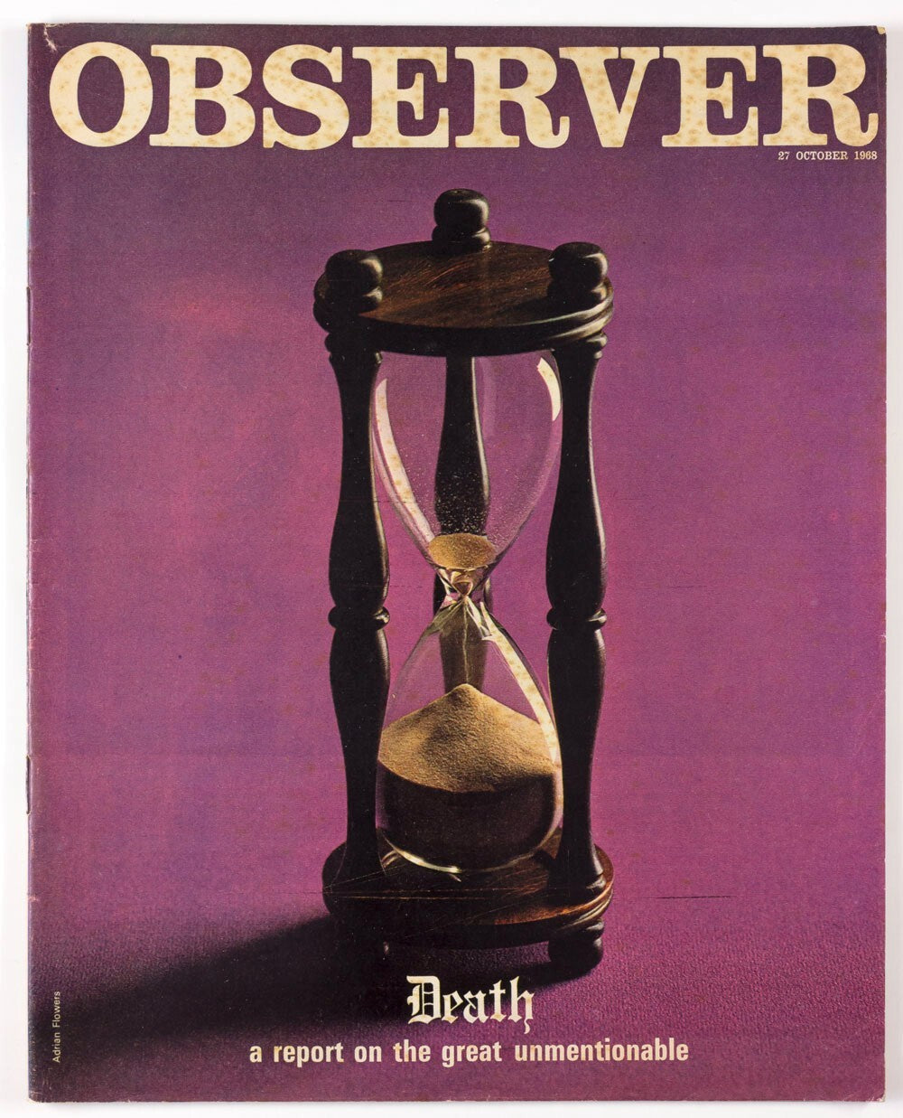 Death COLIN JONES Roald Dahl CECIL DAY LEWIS Nicol Williamson OBSERVER magazine