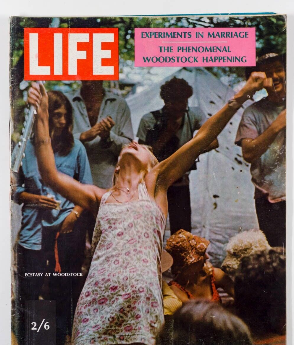 Woodstock HIPPIE Communes SHARON TATE Roman Polanski CAROLINE COON Life magazine