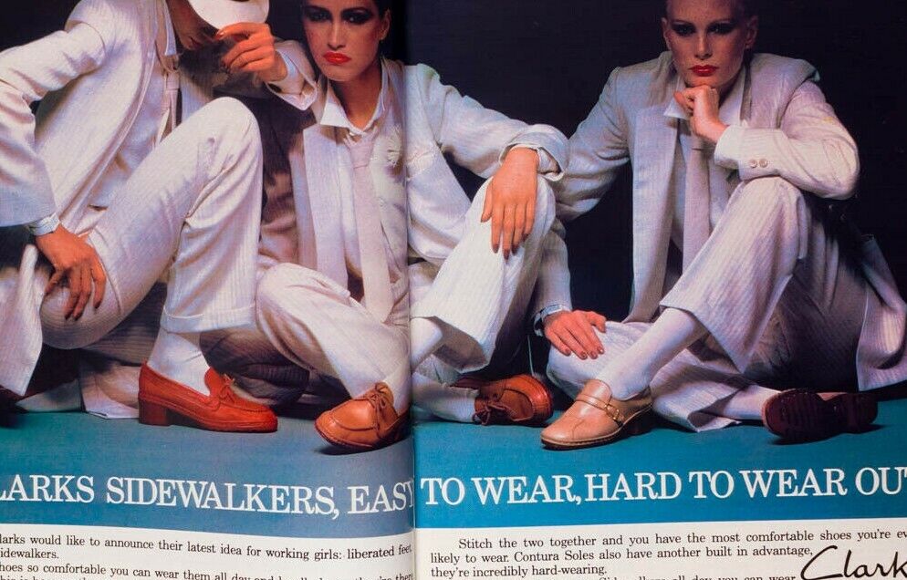 BROOKE SHIELDS David Bowie RENE RUSSO STIRLING COOPER Mulberry 19 magazine VTG