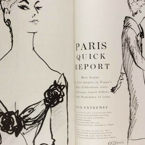 ANNE ST. MARIE Irving Penn RENE BOUCHE Horst CARL ERICKSON Vogue 1957 September