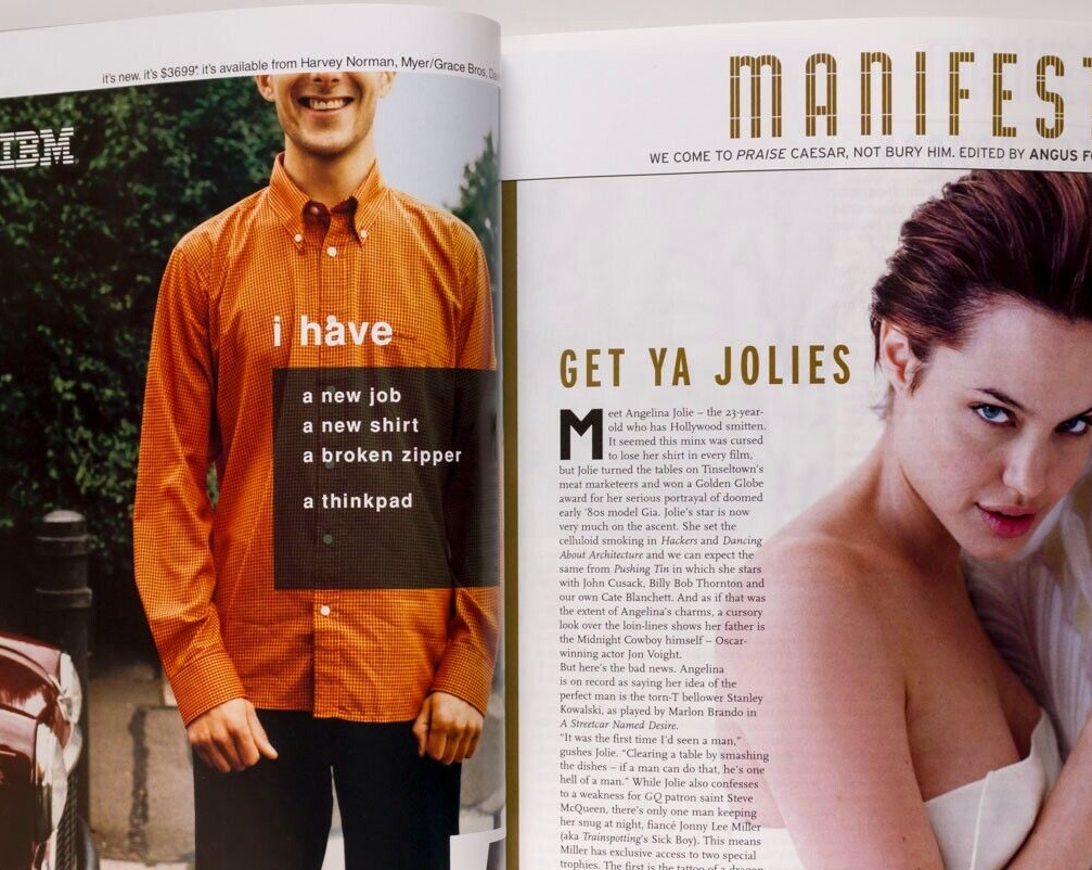 Kate Fischer ANGELINA JOLIE Mike Tyson GQ 1999 ANDREW MCGAHAN Peter Fenton ROLEX
