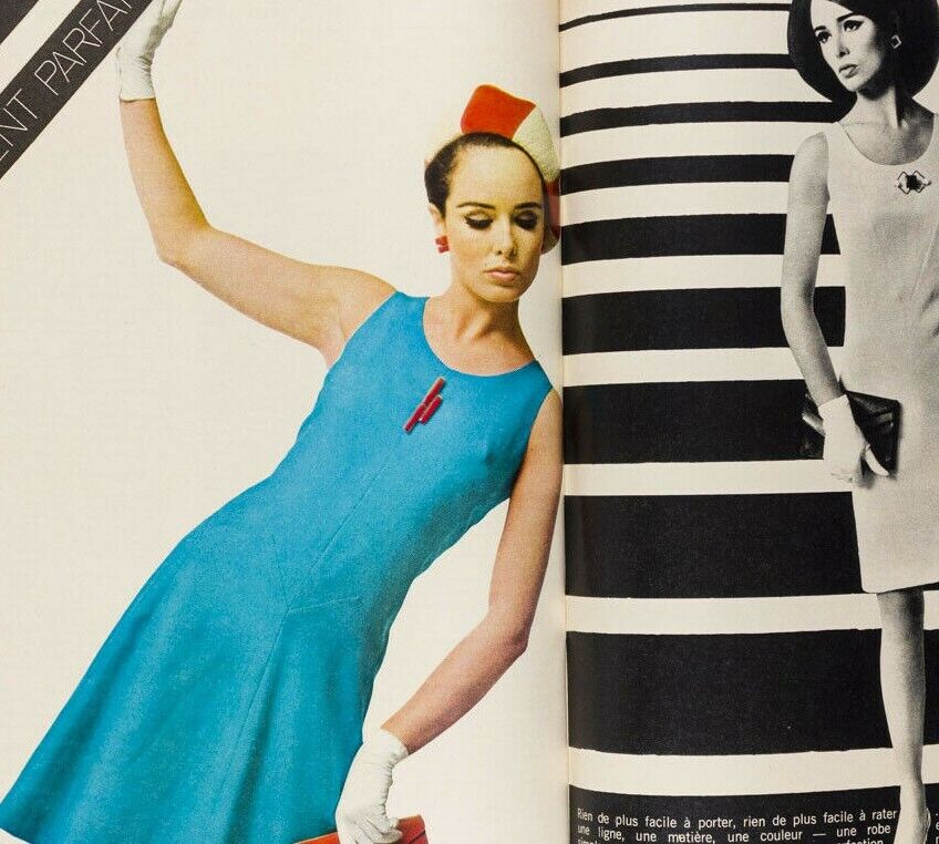 PATTIE BOYD Chloe SACHA VAN DORSSEN vtg JEAN PAUL BELMONDO French Elle magazine