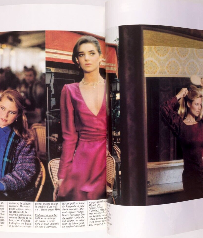 GIA CARANGI Horst HELMUT NEWTON Christie Brinkley PICASSO Carol Alt PARIS VOGUE