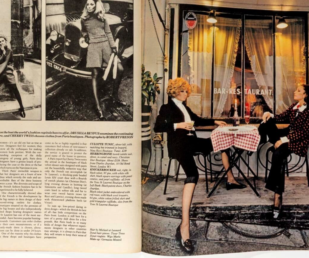 SERGE MANZON Paris Fashion YSL Dior SHAH OF IRAN Gibralter UK Telegraph magazine