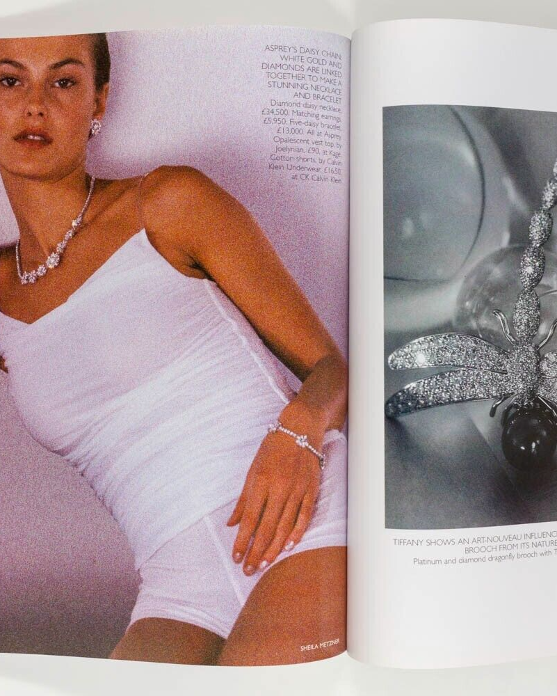 GISELE Bridget Hall TIM WALKER Vogue magazine August 1998 Bruce Nauman YAMAMOTO