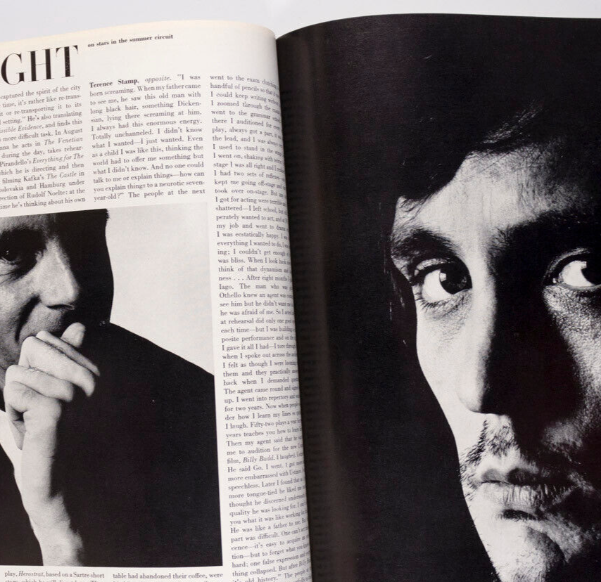 Britt Ekland JEAN SHRIMPTON Guy Bourdin VOGUE June 1966 TERENCE STAMP Ken Scott