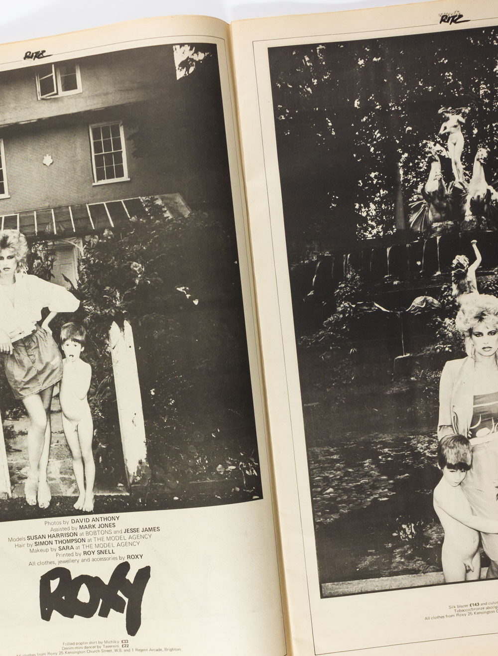 KIM WILDE Jacques Henri Lartigue MANOLO BLAHNIK Fiorucci RITZ newspaper magazine