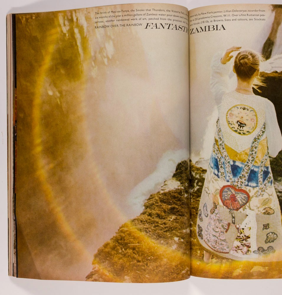 Ann Shaufuss ZAMBIA Thea Porter VOGUE December 1970 David Bailey JEAN SHRIMPTON