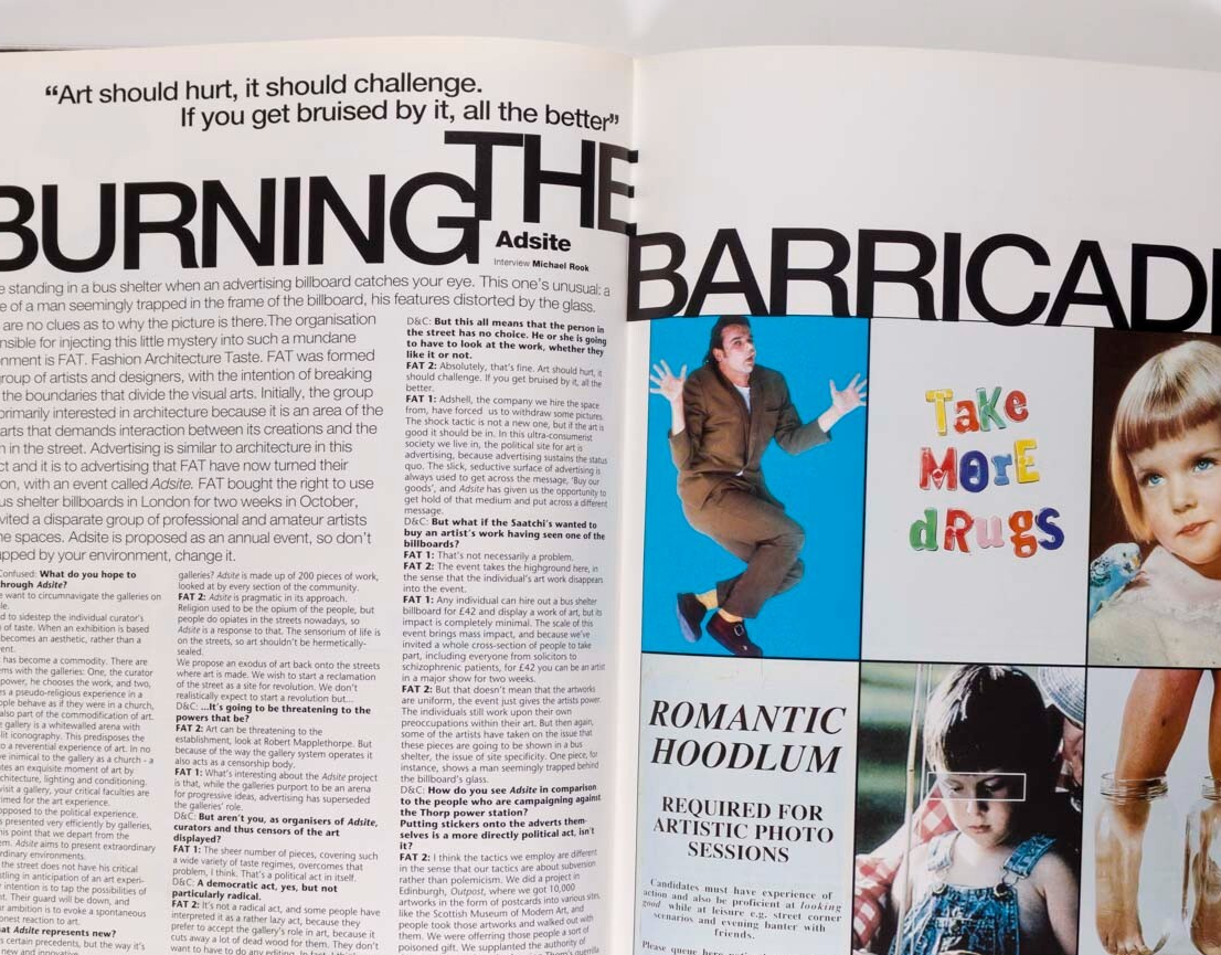 The Ramones AIDEN SHAW Eddie Izzard ORB Dazed & Confused magazine 6 1993 Rankin