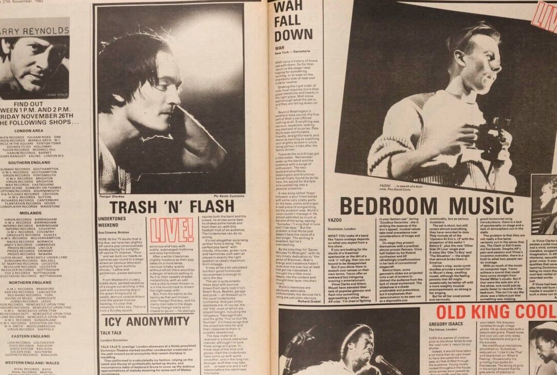 George Michael WHAM Siouxsie KIM FOWLEY Cocteau Twins ANTON CORBIJN Nme magazine