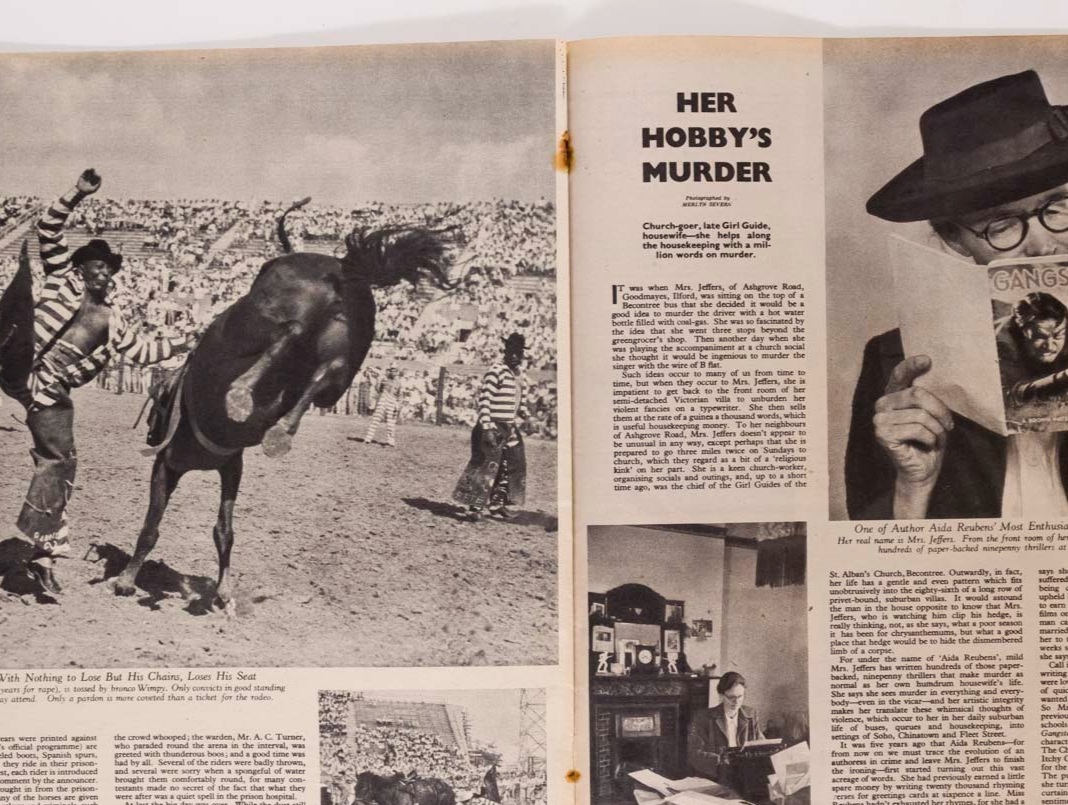 VIVIEN LEIGH Garbo BERTRAM MILLS Huntsville PICTURE POST January magazine 1948