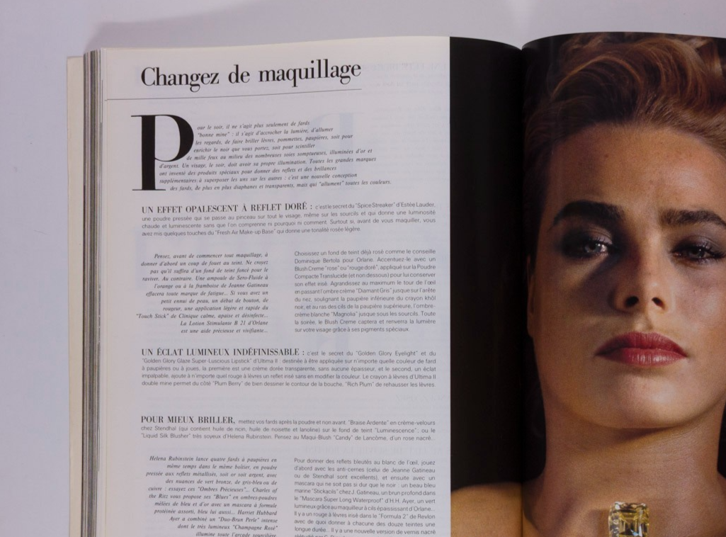 Marc Chagall PARIS VOGUE December 1977 Guy Bourdin HELMUT NEWTON Stephen Burrows