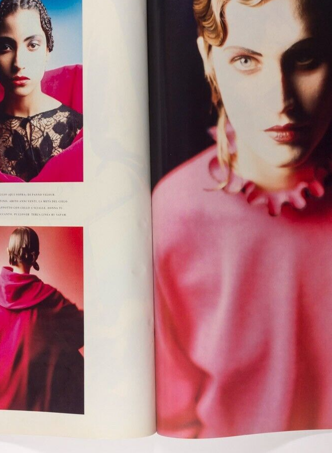 MATS GUSTAFSON Vivienne Westwood KOJI TATSUNO ~ VOGUE ITALIA wool supplement VTG
