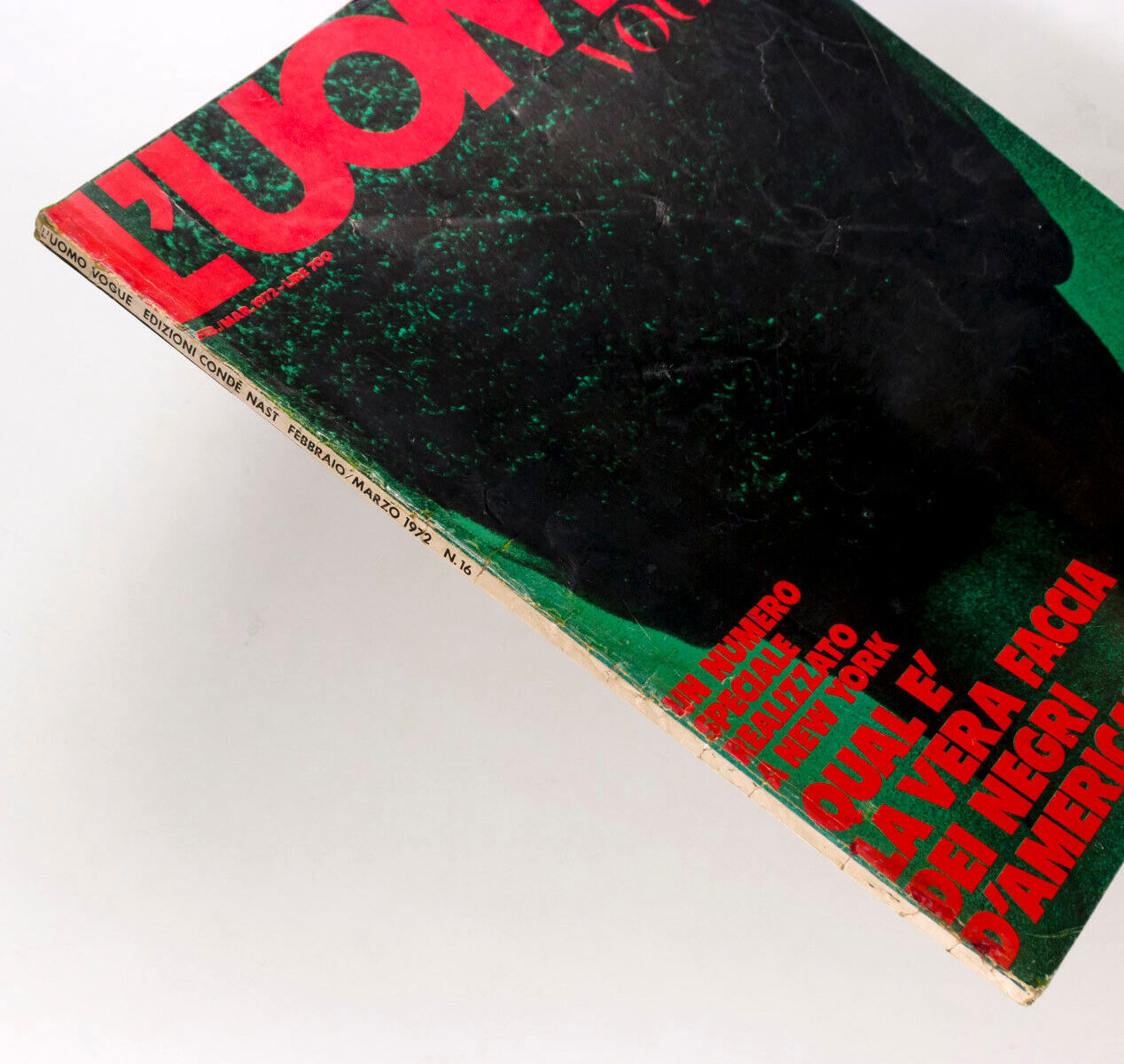 1st BLACK ISSUE L'uomo Vogue JAMES BALDWIN Miles Davis WILLI SMITH Joe Frazier A