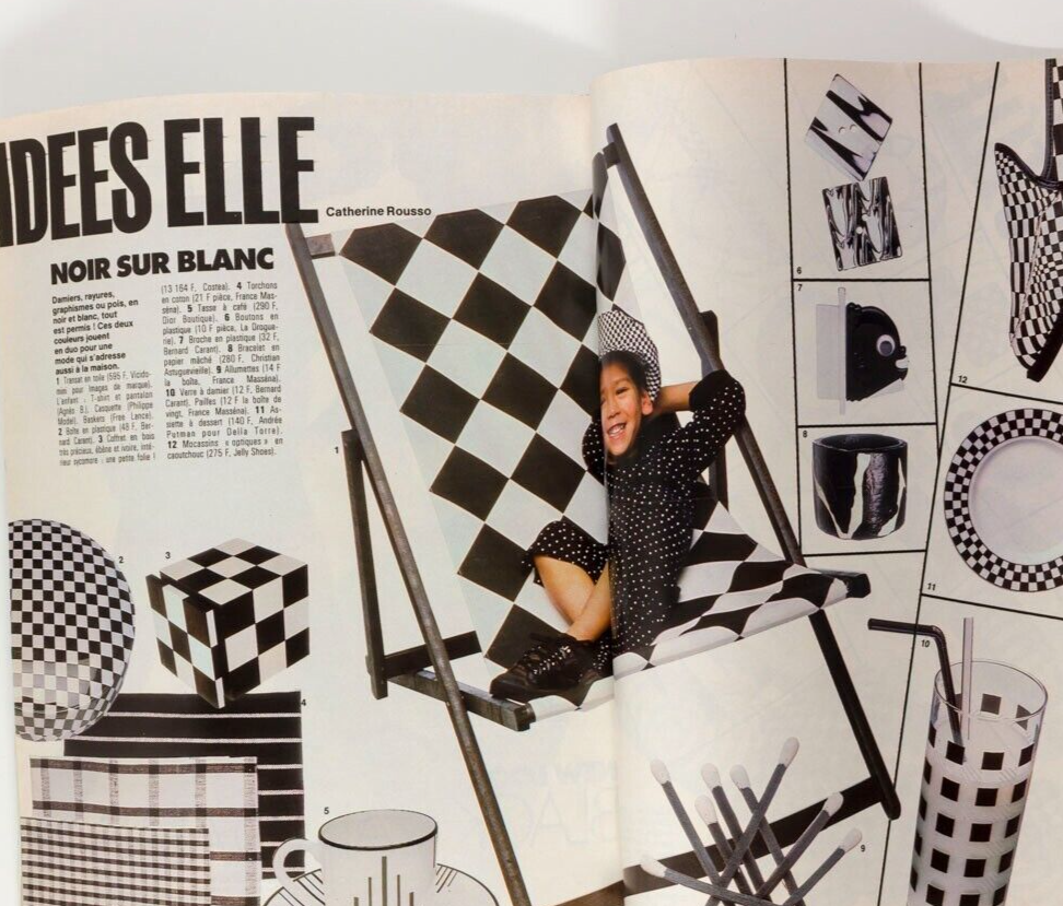 Renee Simonsen ALAIA Talisa Soto CHTCHARANSKI Mode ELLE magazine March 1986 2096