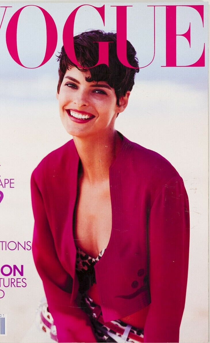 LINDA EVANGELISTA x PETER LINDBERGH Cindy Crawford JULIE CHRISTIE Vogue magazine