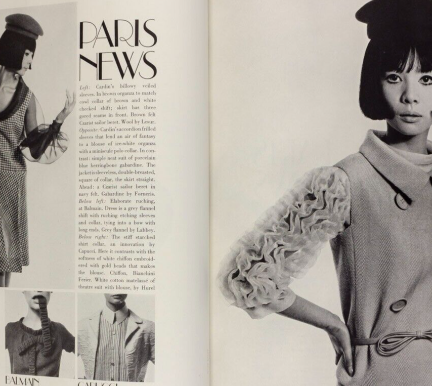 Paris HELMUT NEWTON Chrissie JEAN SHRIMPTON Courreges MARLA LANDI Vuillard VOGUE