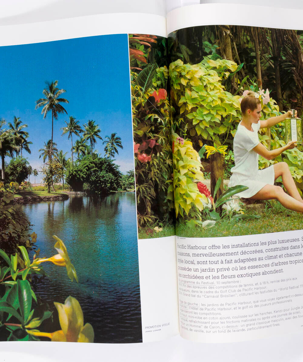 Dalila Di Lazzaro GUY BOURDIN Janice Dickinson SARAH MOON Fiji VTG Paris Vogue