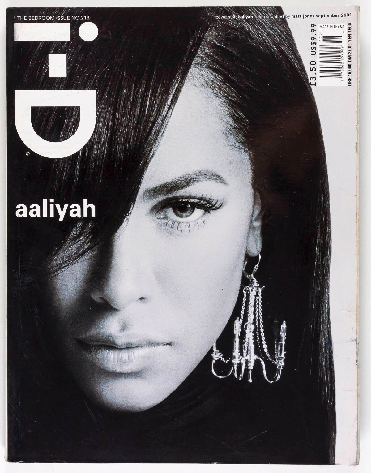 AALIYAH Karolina Kurkova MINI ANDEN Outkast KELIS Natasha Lyonne i-D magazine UK