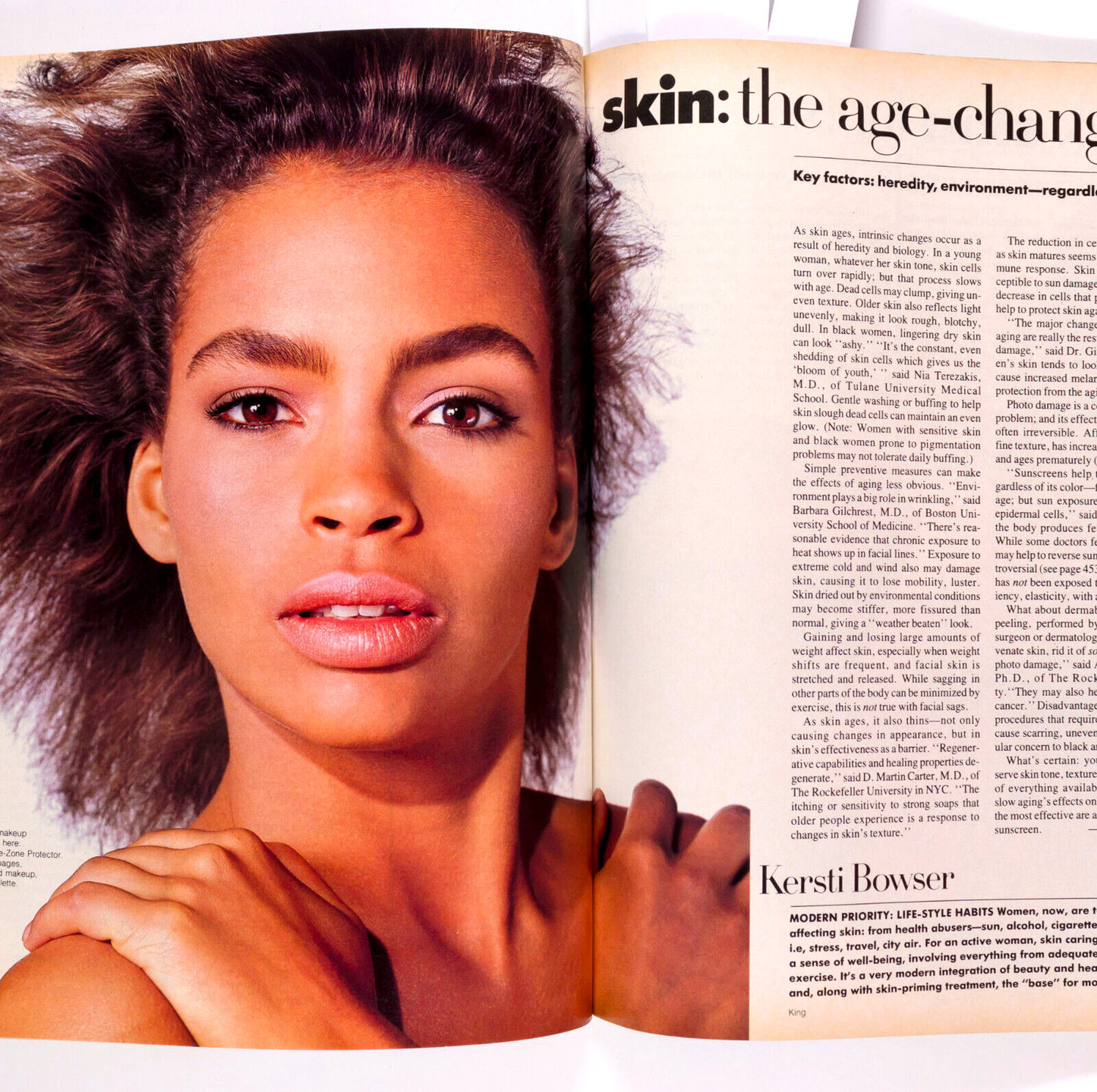CINDY CRAWFORD'S 2nd VOGUE Christy Turlington AVEDON Porizkova AUDREY HEPBURN US