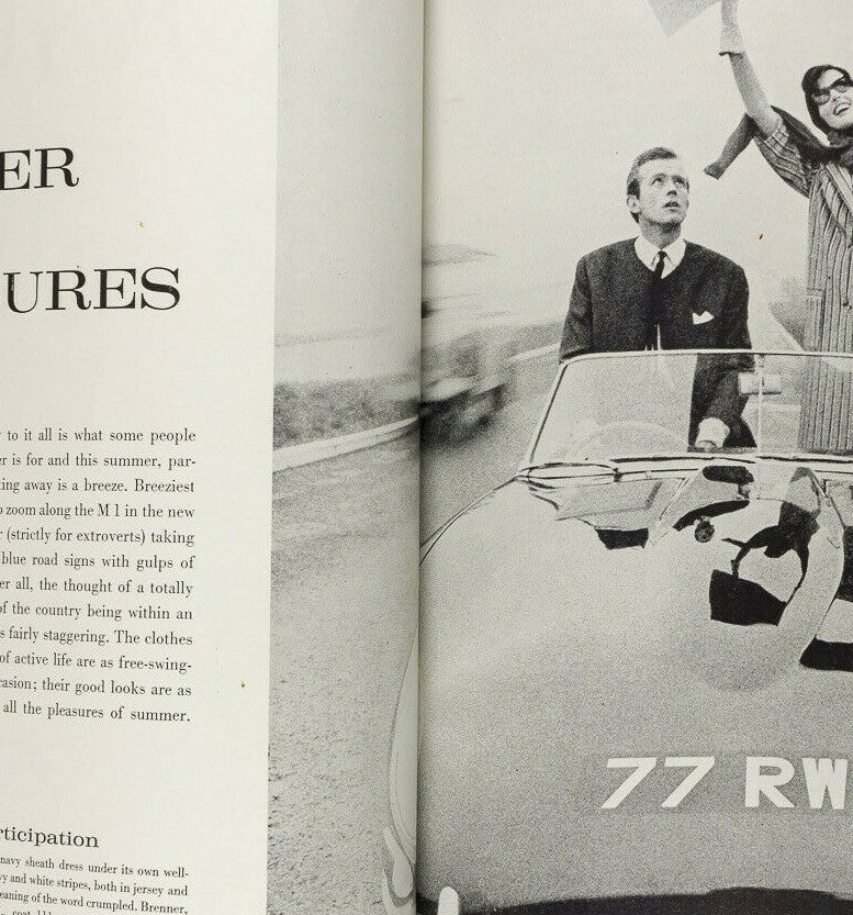 WILLIAM KLEIN David Hicks BAILEY Duffy  VOGUE magazine June 1961  Henry Moore HK