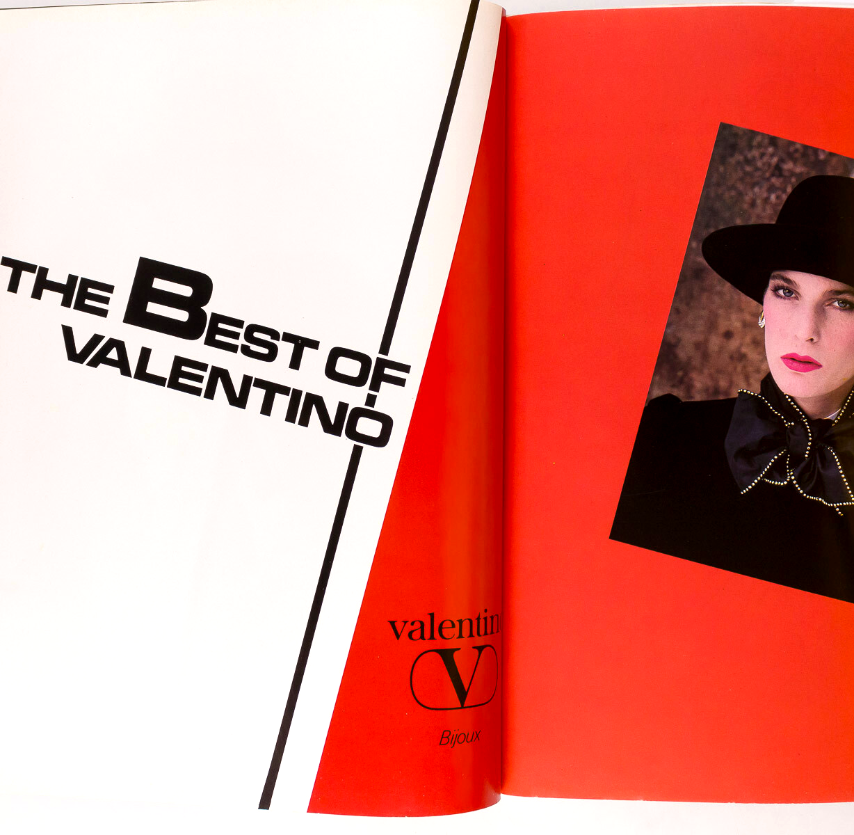 The Best Of VALENTINO book 1982 Antonio Lopez COUTURE Botero VOGUE vtg CATALOGUE