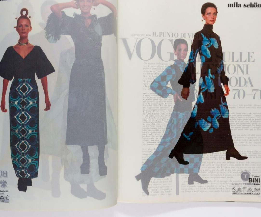 Birgitta Ramang VERUSCHKA Marisa Berenson VOGUE ITALIA Sept 1970 Donna Mitchell