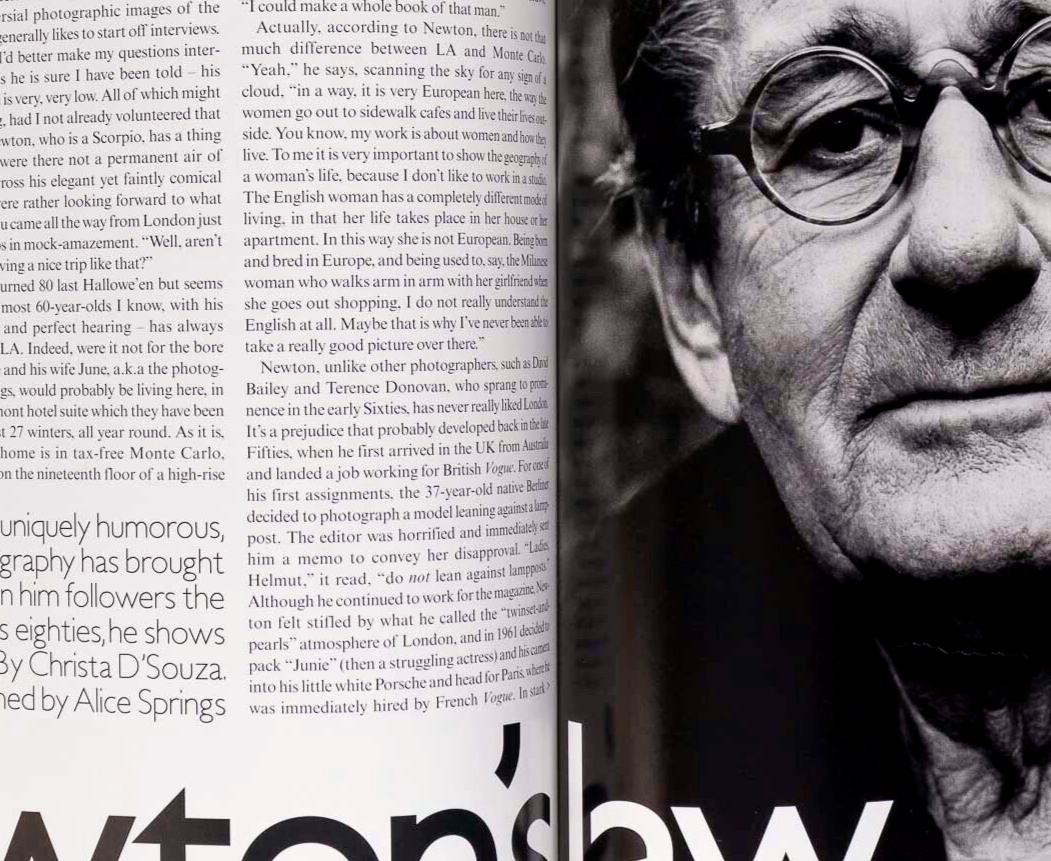 Unsmiling KAROLINA KURKOVA Two face VOGUE magazine May 2001 Tamara Rojo KORS vtg