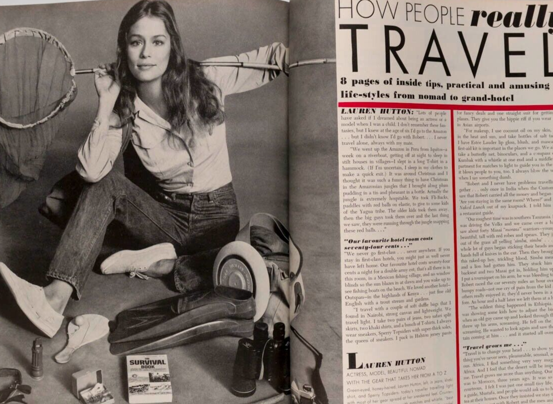 Elizabeth Taylor TALITHA GETTY Avedon VOGUE magazine 1971 April JOE DALLESANDRO