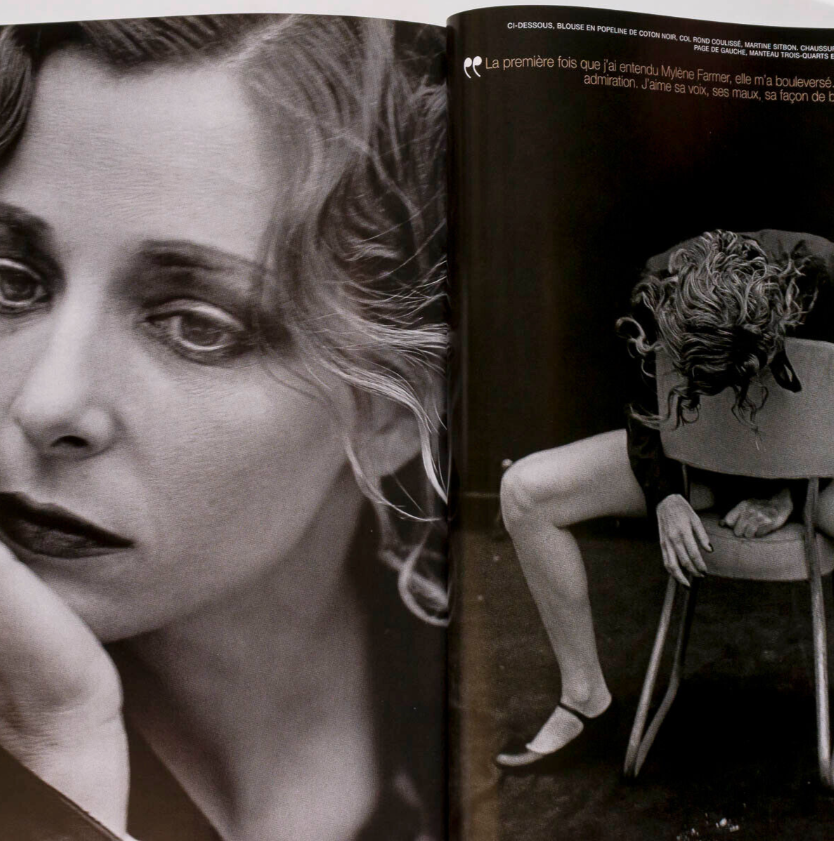 Molly Sims MYLENE FARMER Sofia Coppola DEVON AOKI Paris Vogue magazine Sept 1999