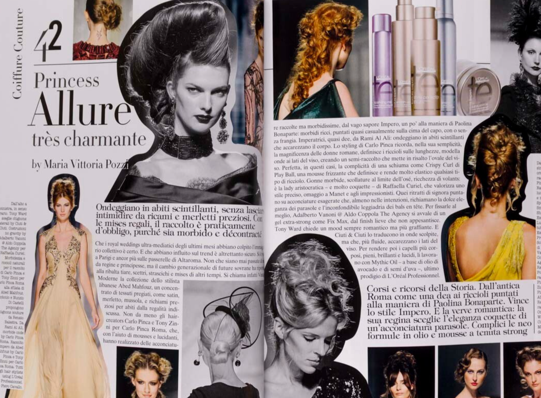 Frida Gustavsson DEBORAH TURBEVILLE Tim Walker VOGUE ITALIA Sept 2011 ROVERSI