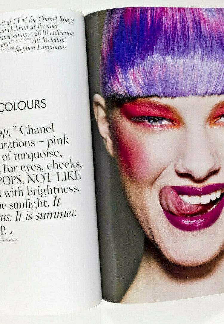 ALAIA Vivienne Westwood GALLIANO Sarah Moon HELMUT LANG  10 magazine 2010 Summer