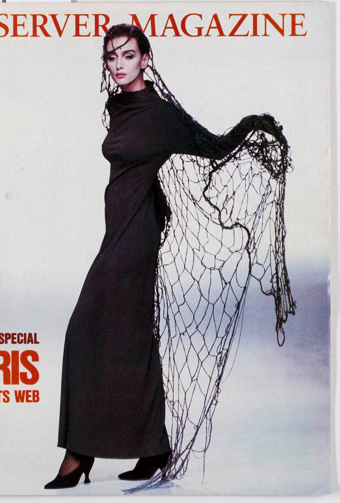 Claude Montana ROMEO GIGLI Georgina von Etzdorf CLAUDIA MASON Observer magazine