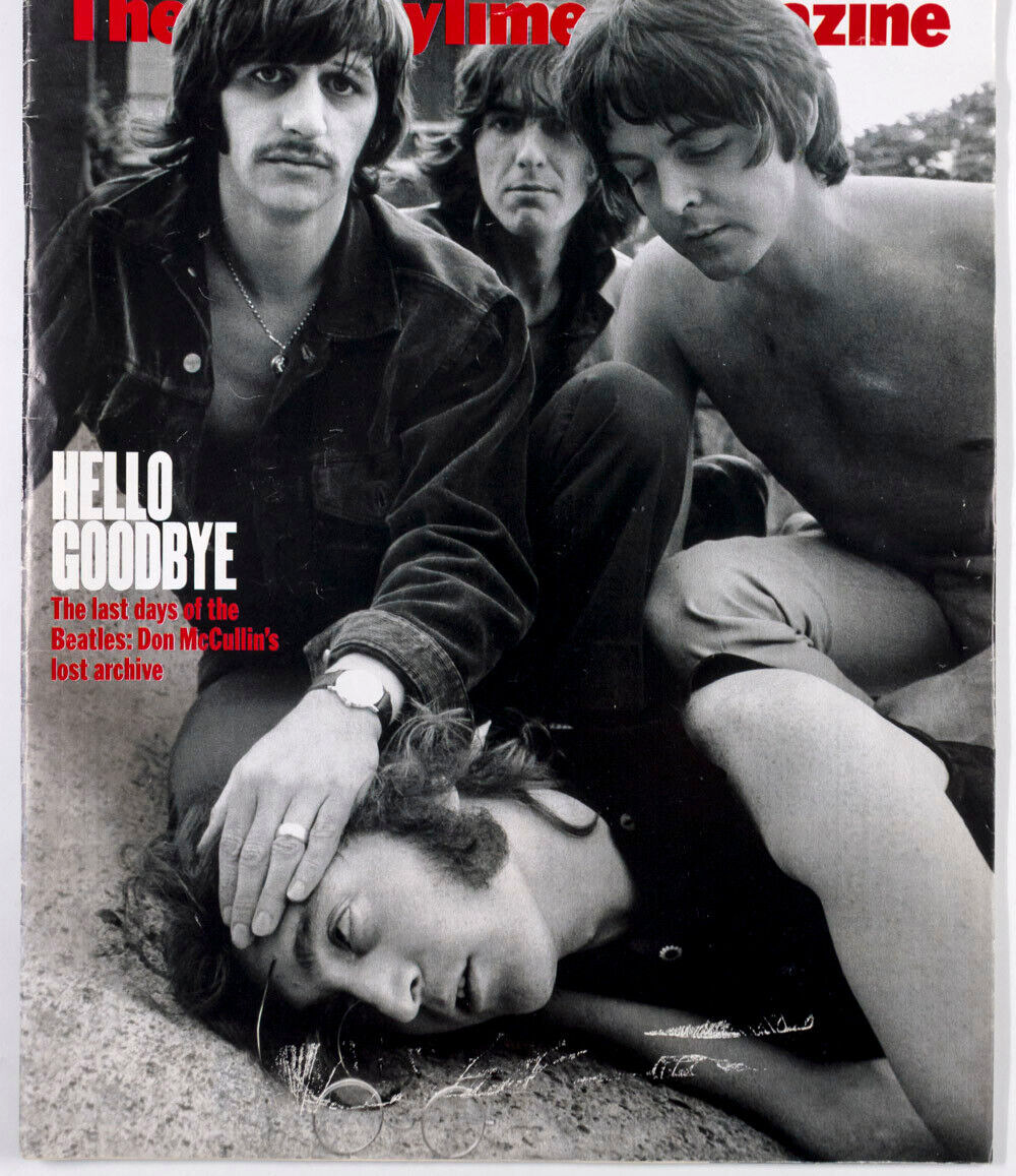 THE BEATLES Don McCullin DAVID CROSBY Dr Who BRANKA KATIC Sunday Times magazine