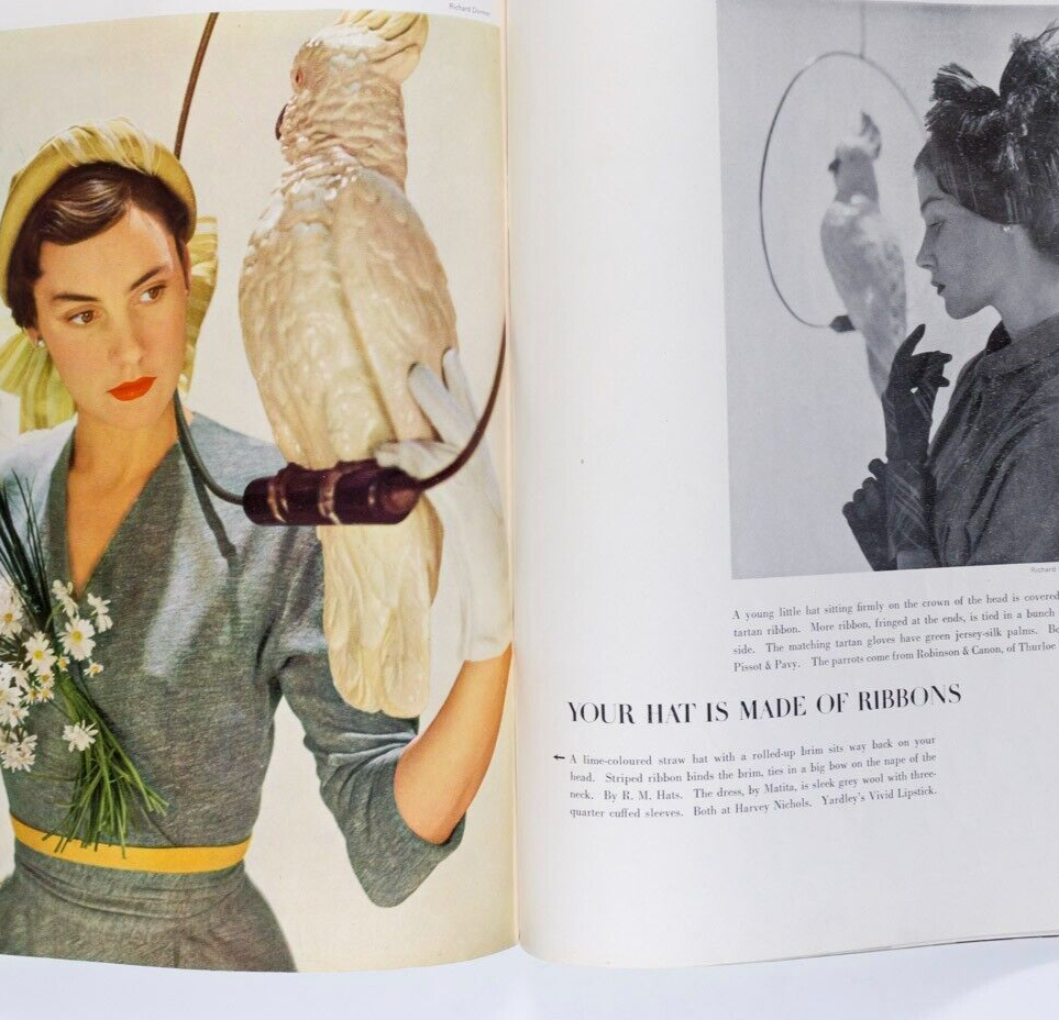 Margaret Leighton NOEL COWARD Tyrol HARPERS February 1950 Corsets JEAN SIMMONS