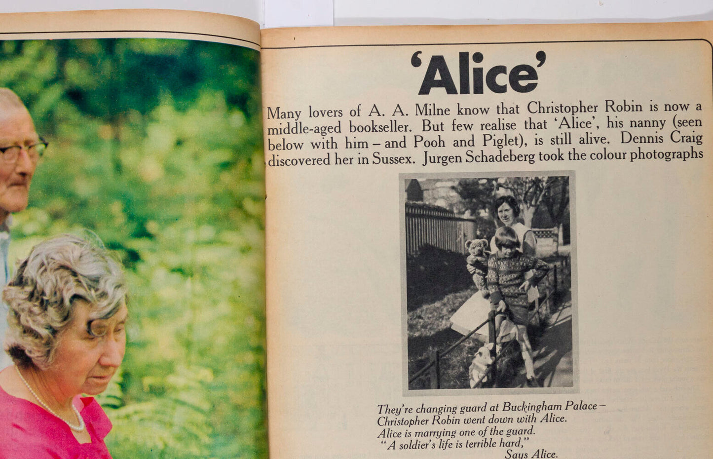 Jack Spot ALAN ALDRIDGE A.A. Milne SNOWDON John Betjeman ~ SUNDAY TIMES MAGAZINE