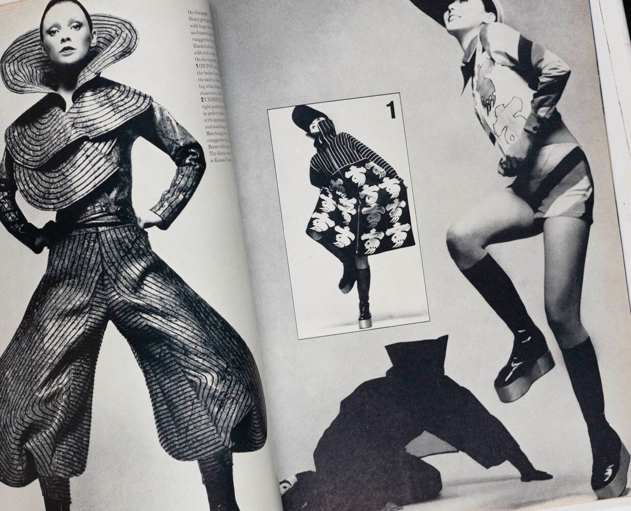 Marie Helvin KANSAI YAMAMOTO Bowie ALICE POLLOCK Auberon Waugh HARPER'S & QUEEN