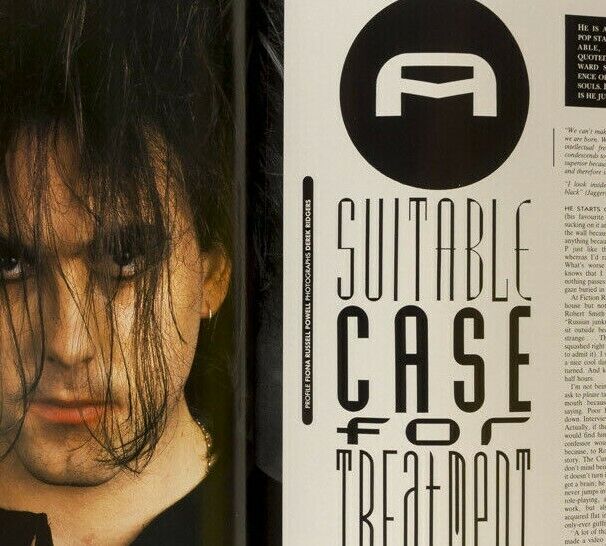 Robert Smith VERONICA WEBB Ray Petri DEREK RIDGERS Carl Lewis THE FACE MAGAZINE