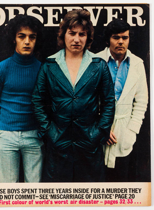 Colin Lattimore PACE Ronnie Leighton MICHELLE CONFAIT Murder ~ Observer magazine