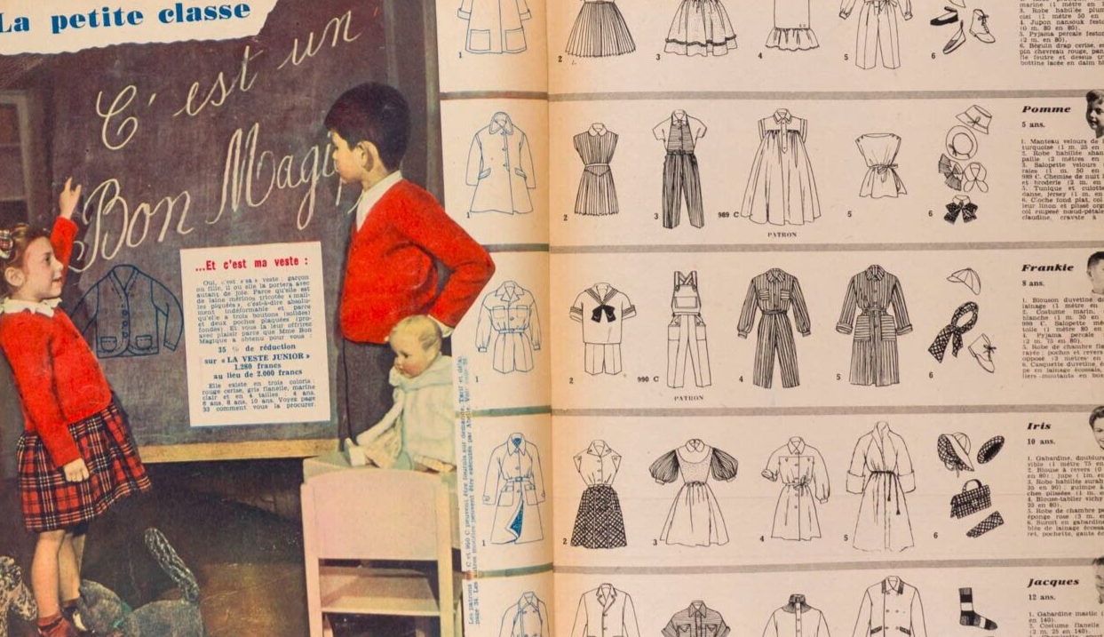 JEAN PATCHETT kidswear FATH Elle Mar 1950 AJ Cronin FATH London KNITWEAR PATTERN