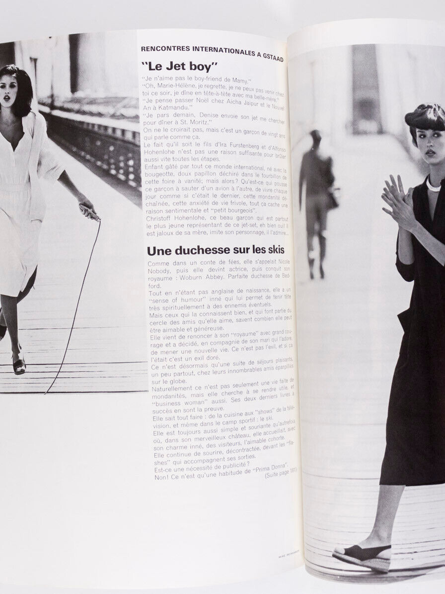 Dalila Di Lazzaro GUY BOURDIN Janice Dickinson SARAH MOON Fiji VTG Paris Vogue