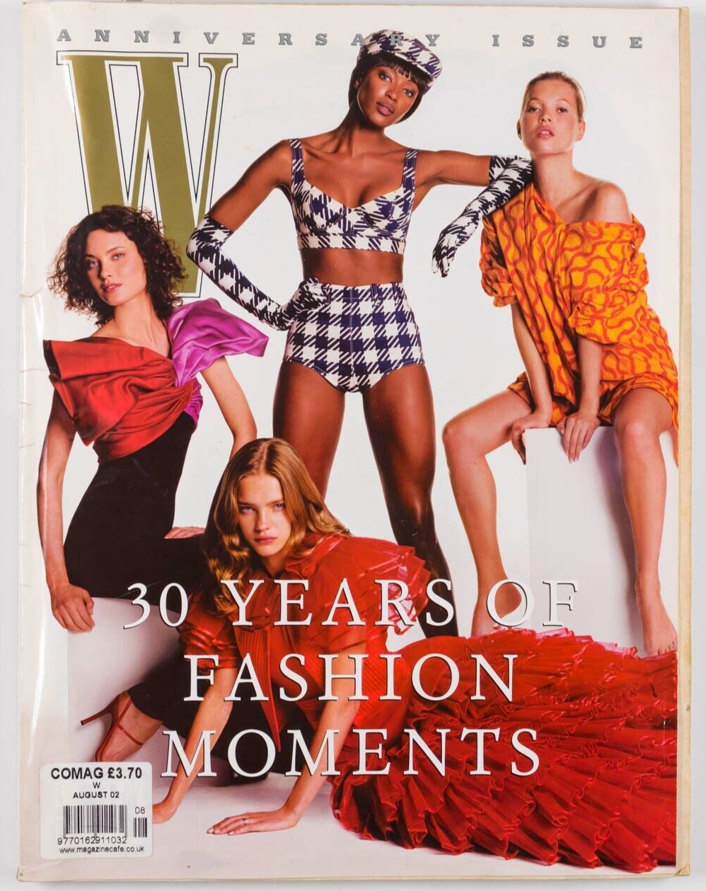 KATE MOSS Naomi Campbell SHALOM HARLOW Natalia Vodianova GISELE Iman W MAGAZINE