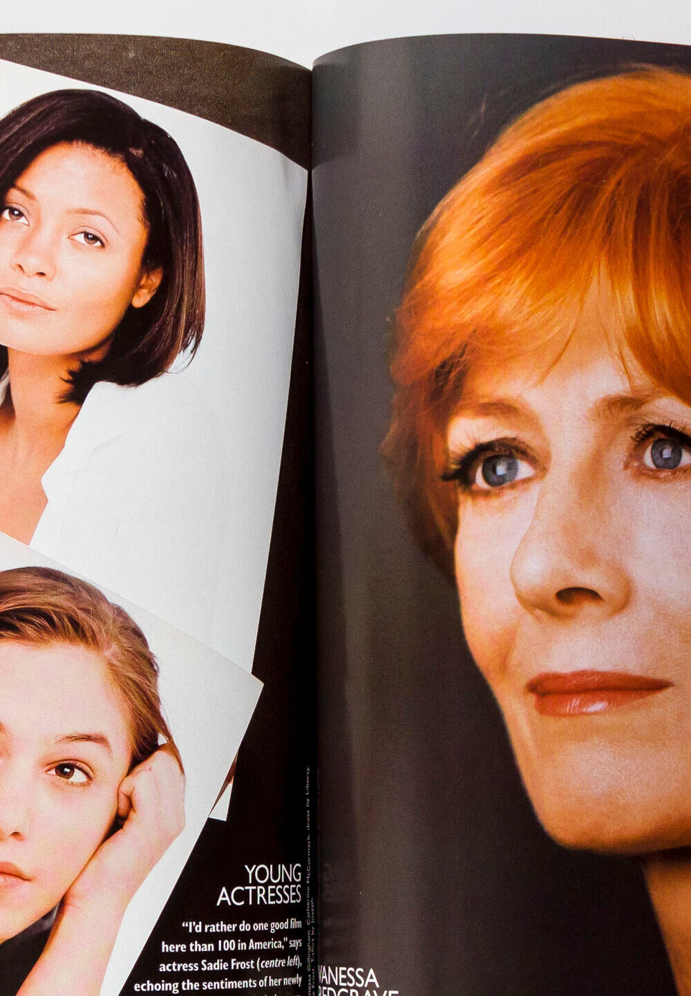 GUINEVERE VAN SEENUS Alan Rickman JUDE LAW Rufus Sewell STELLA TENNANT Vogue UK