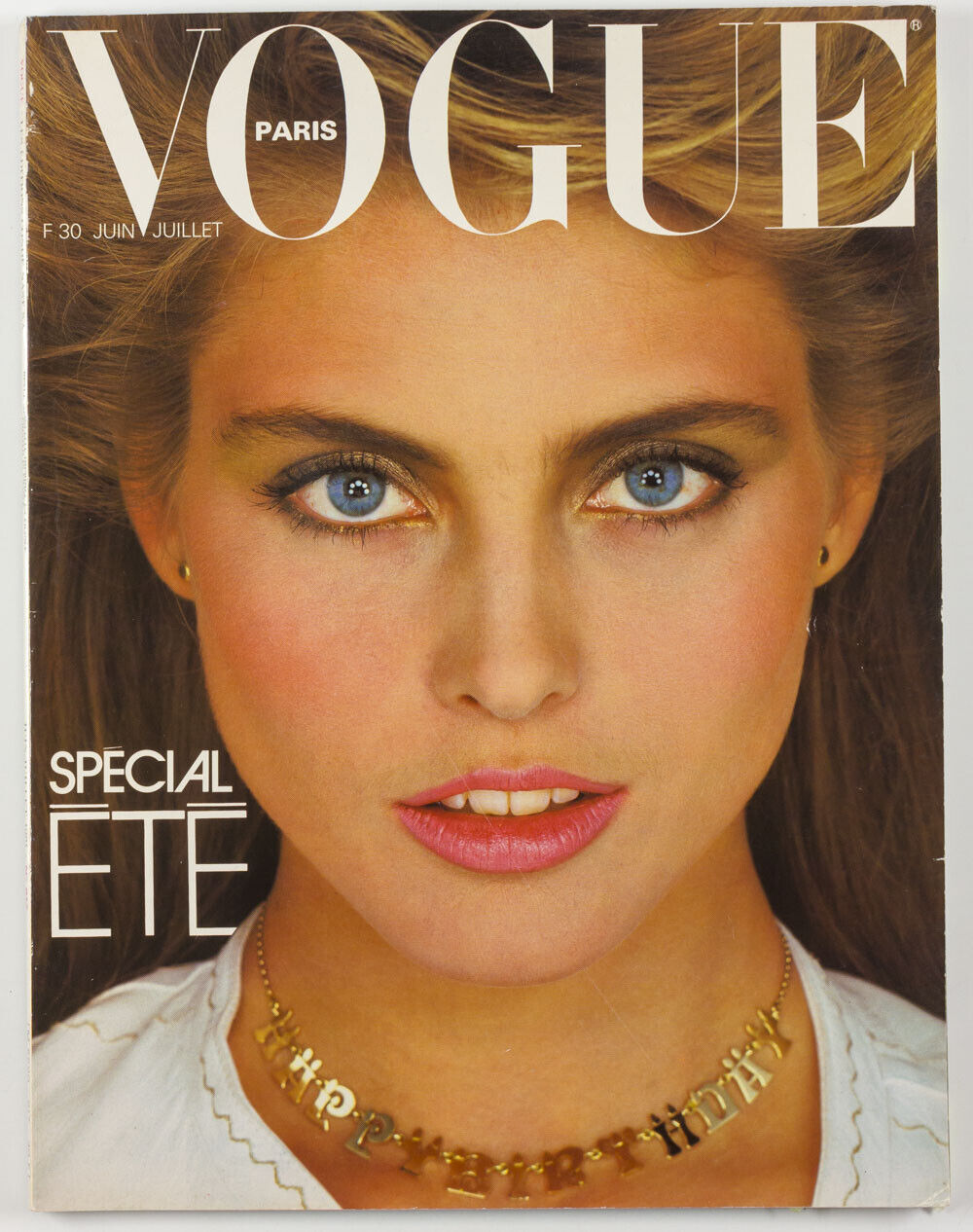 ALBERT WATSON Kim Alexis GUY BOURDIN Horst HAPPY BIRTHDAY NECKLACE Paris Vogue