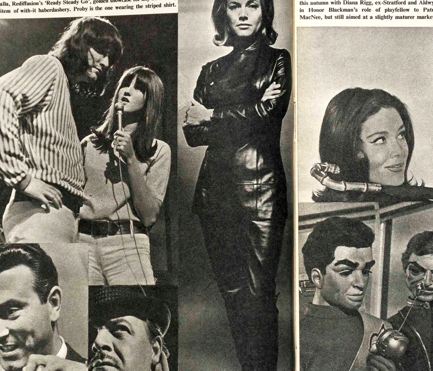 Thunderbirds DIANA RIGG Scilla Gabel  Honor Blackman PJ PROBY Observer magazine