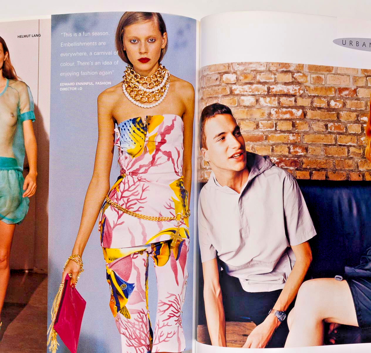 Gisele Bundchen STELLA TENNANT Fiona Apple STUSSY Aldo Cibic PRADA i-D magazine