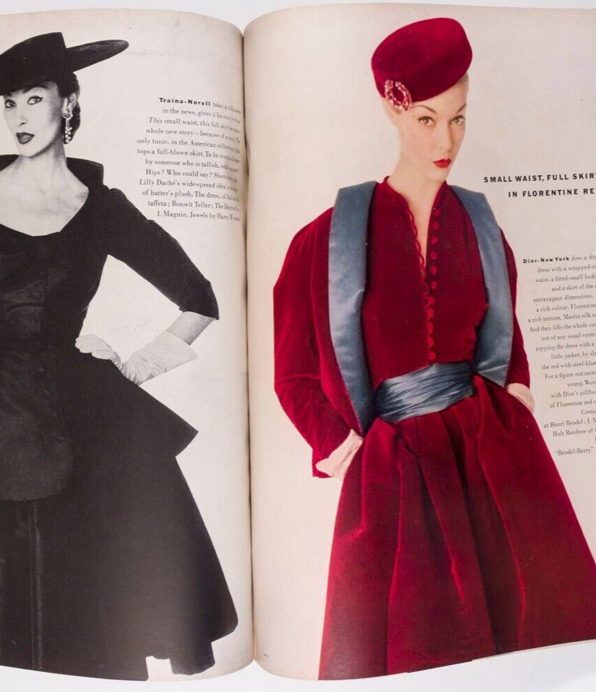 LISA FONSSAGRIVES Penn RENE BOUCHE Paris Italian US Collections BALENCIAGA Vogue