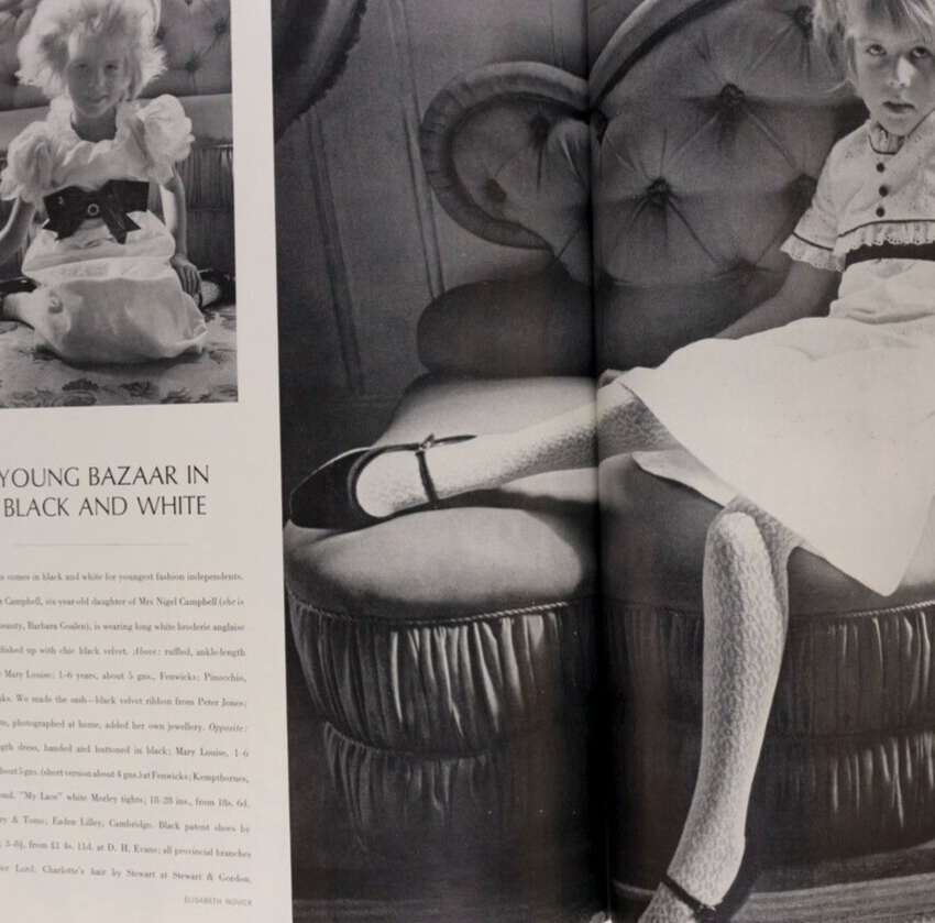 Brigitte Bauer RONAN O'CASEY Roman Polanski HARPERS Dec 1966 Skiwear HARDY AMIES